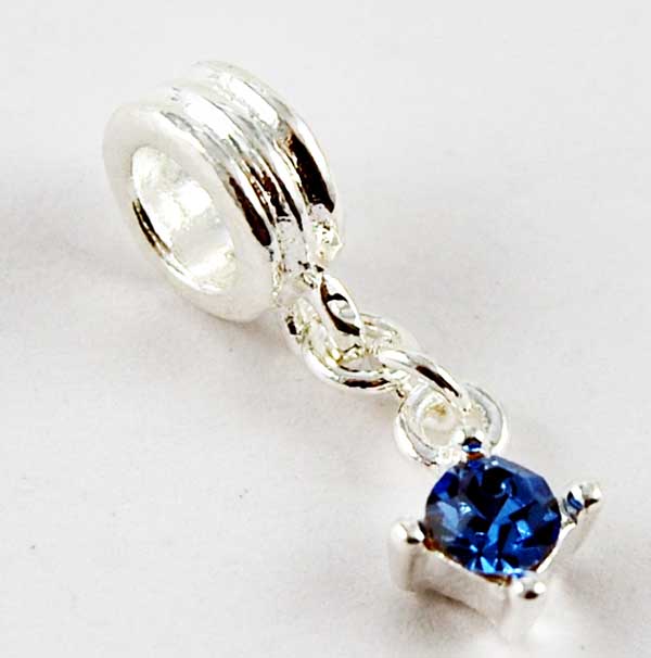 Cleopatra Silver Plated Charm Beads Sold In Packs Of 3