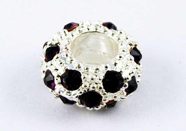 Cleopatra Silver Plated Charm Beads Sold In Packs Of 3