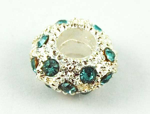 Cleopatra Silver Plated Charm Beads Sold In Packs Of 3
