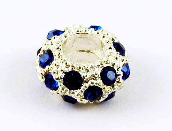 Cleopatra Silver Plated Charm Beads Sold In Packs Of 3
