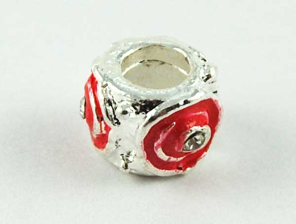 Cleopatra Silver Plated Charm Beads Sold In Packs Of 3