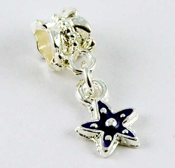 Cleopatra Silver Plated Charm Beads Sold In Packs Of 3