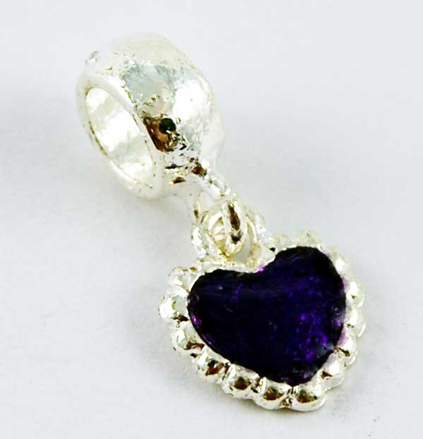 Cleopatra Silver Plated Charm Beads Sold In Packs Of 3