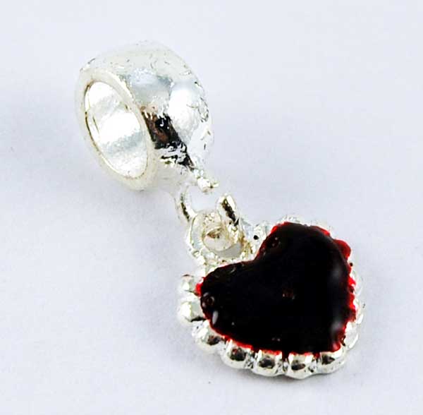 Cleopatra Silver Plated Charm Beads Sold In Packs Of 3