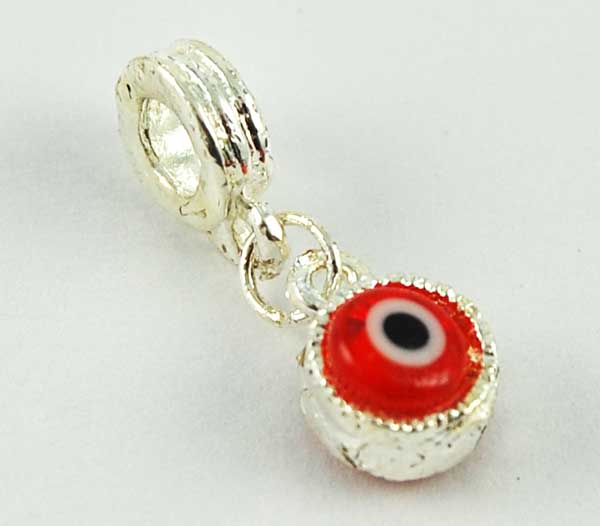 Cleopatra Silver Plated Charm Beads Sold In Packs Of 3