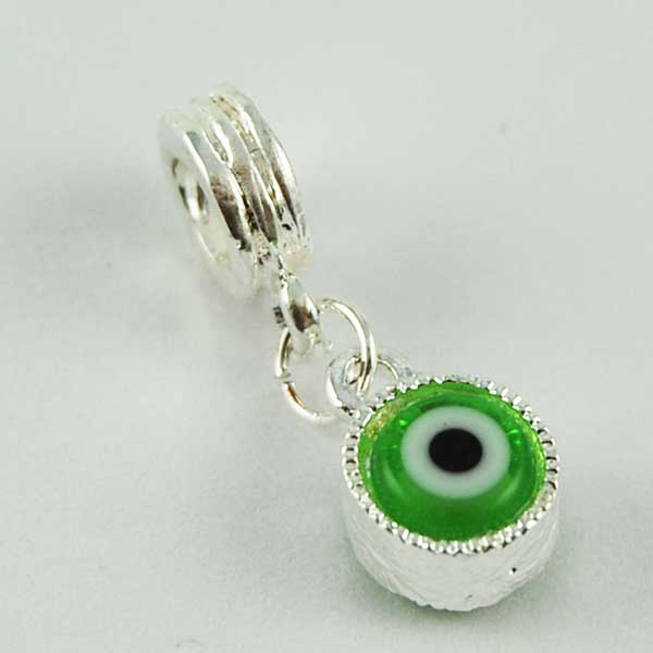 Cleopatra Silver Plated Charm Beads Sold In Packs Of 3