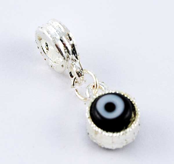Cleopatra Silver Plated Charm Beads Sold In Packs Of 3