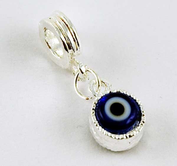 Cleopatra Silver Plated Charm Beads Sold In Packs Of 3