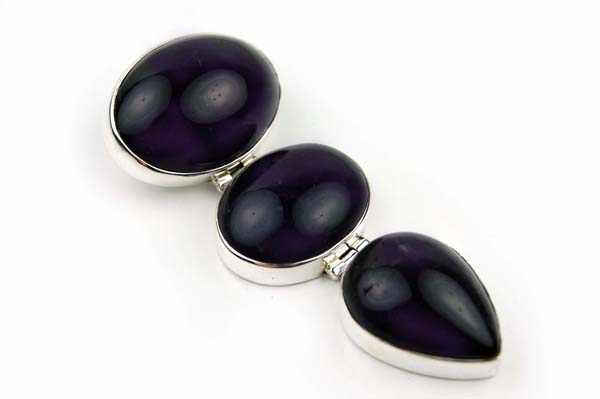 PENDANT AMETHYST 7CM