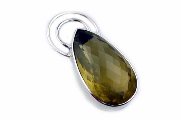 Pendant Citrine Cut 5cm