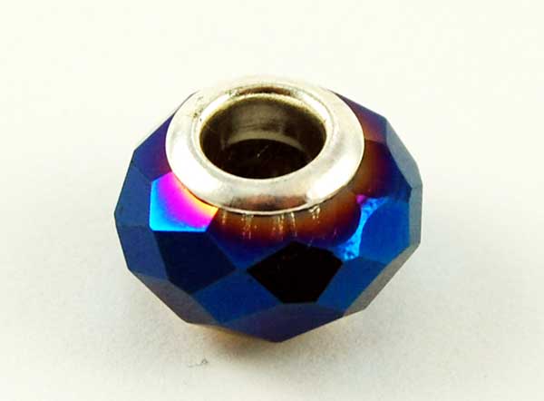 Cleopatra Silver Plated Charm Beads Sold In Packs Of 3