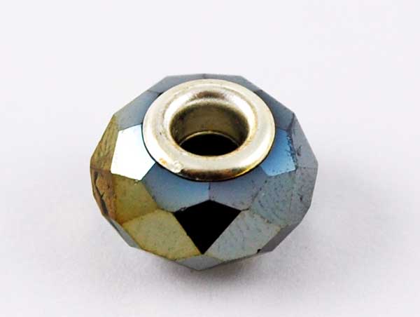 Cleopatra Silver Plated Charm Beads Sold In Packs Of 3