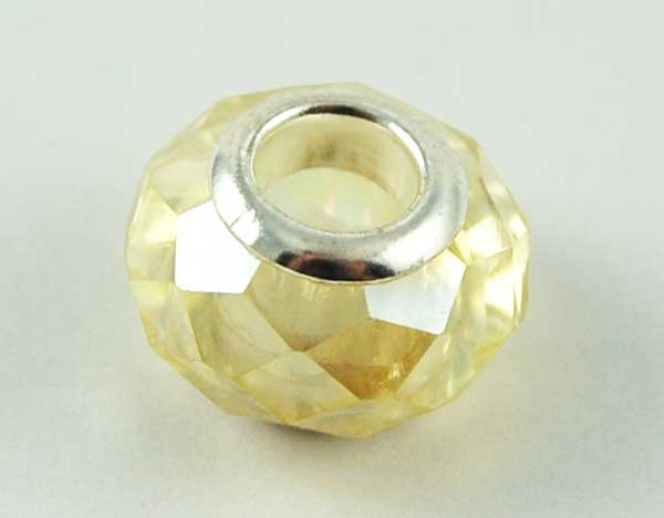 Cleopatra Silver Plated Charm Beads Sold In Packs Of 3