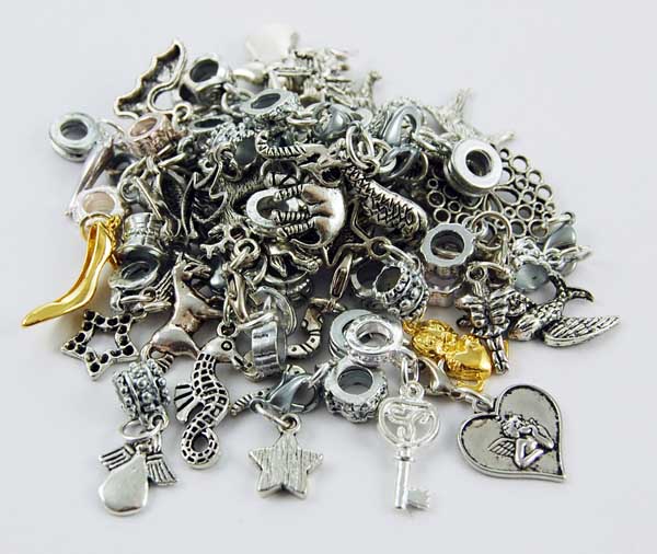 Charms Dangly Assorted Designs 35pcs