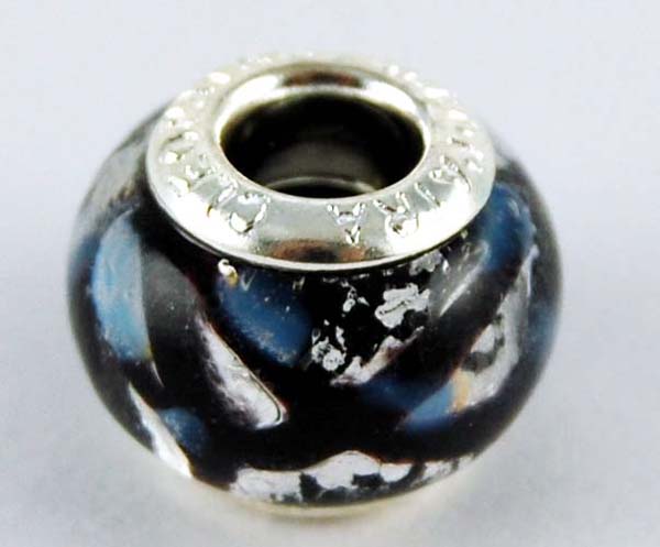 Cleopatra Silver Plated Charm Beads Sold In Packs Of Five