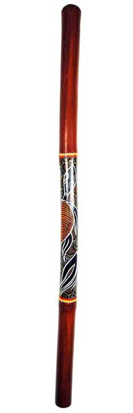 Wooden Straight Didgeridoo Mosaic Design Approx 120cm