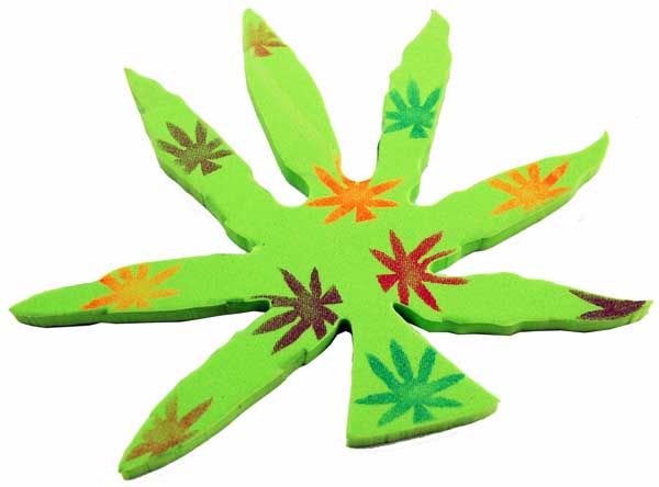 Foam Leaf Display 23x21cm Approx
