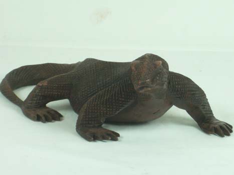 LIZARD CARVED