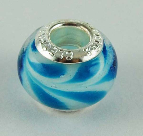 Cleopatra Silver Plated Charm Beads Sold In Packs Of Five