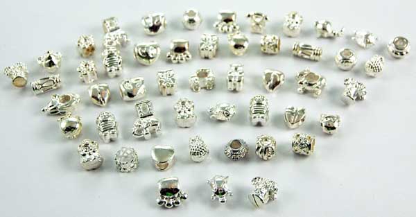 Charms Metal 50 Assorted