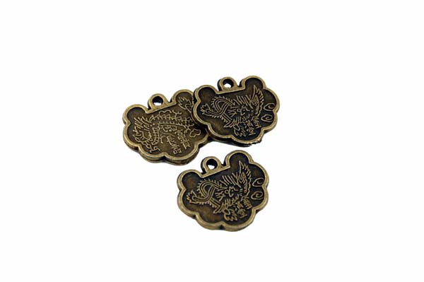 Pendant Chinese Dragon 10pcs 1.8cm
