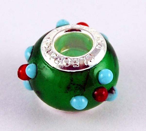 Cleopatra Silver Plated Charm Beads Sold In Packs Of Five